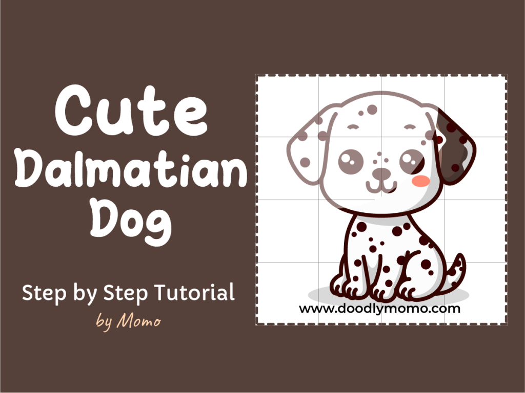 Let’s Draw a Cute&nbsp;Dalmatian