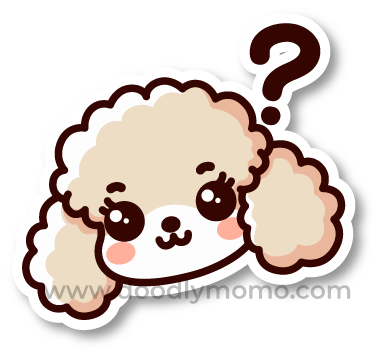 How to draw a cute Poodle step by step Did you know - doodlymomo