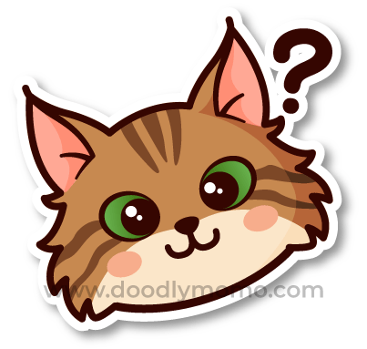 How to draw a cute Maine Coon Cat step by step Did you know - doodlymomo