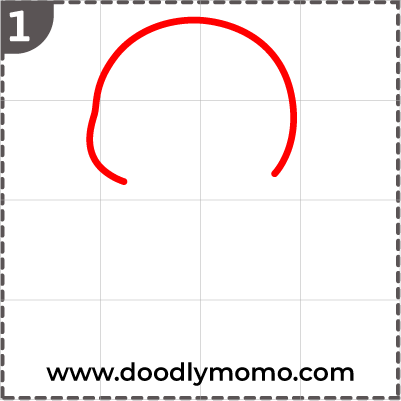 How to draw a cute Penguin step (1)