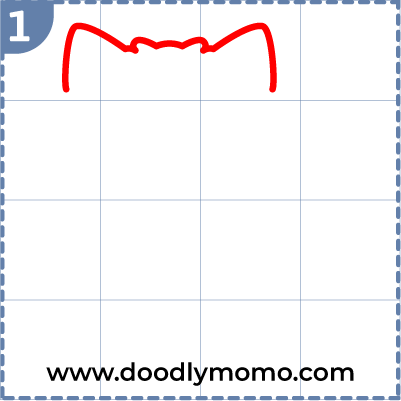 How to draw a cute Persian Cat step (1)