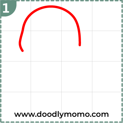 How to draw a cute Rock Pigeon step (1)