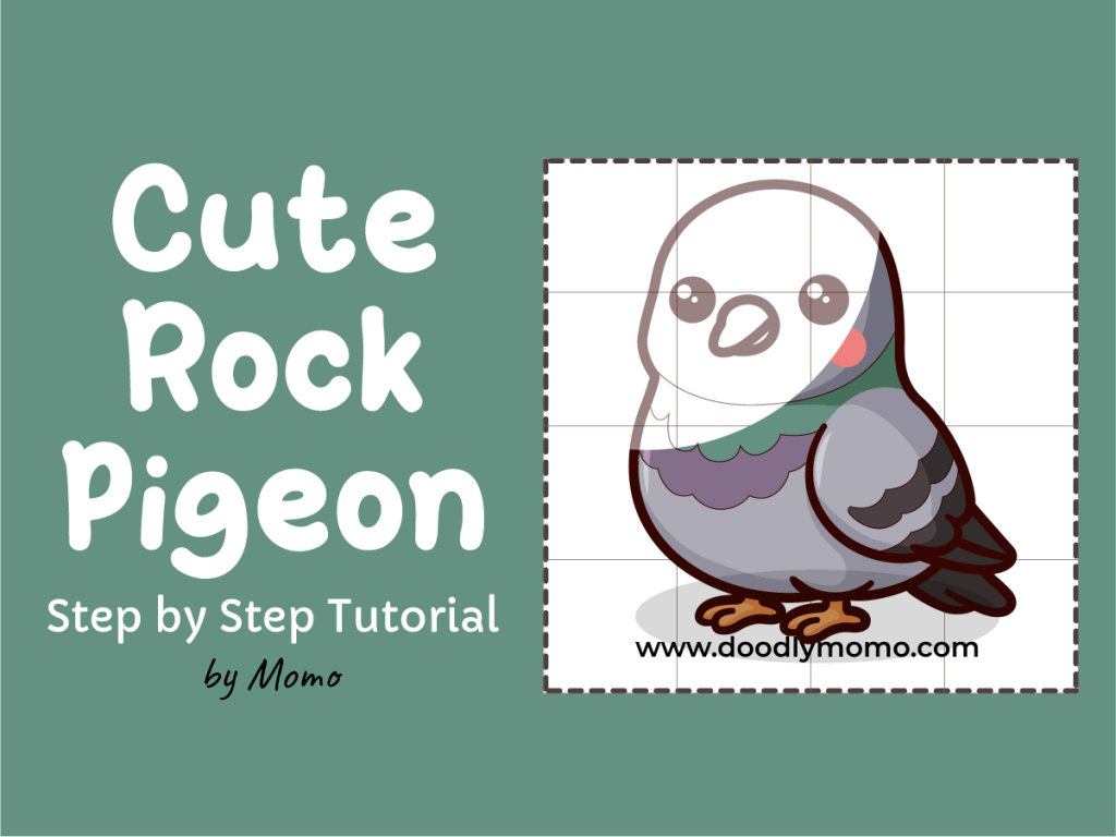 Let’s Draw a Cute Rock&nbsp;Pigeon