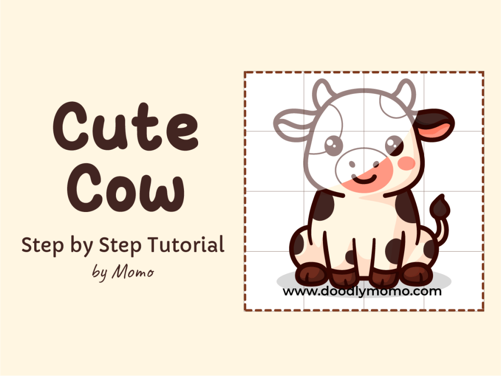 Let’s Draw a Cute&nbsp;Cow