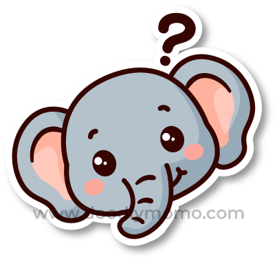 How to draw a cute Elephant step by step Did you know - doodlymomo