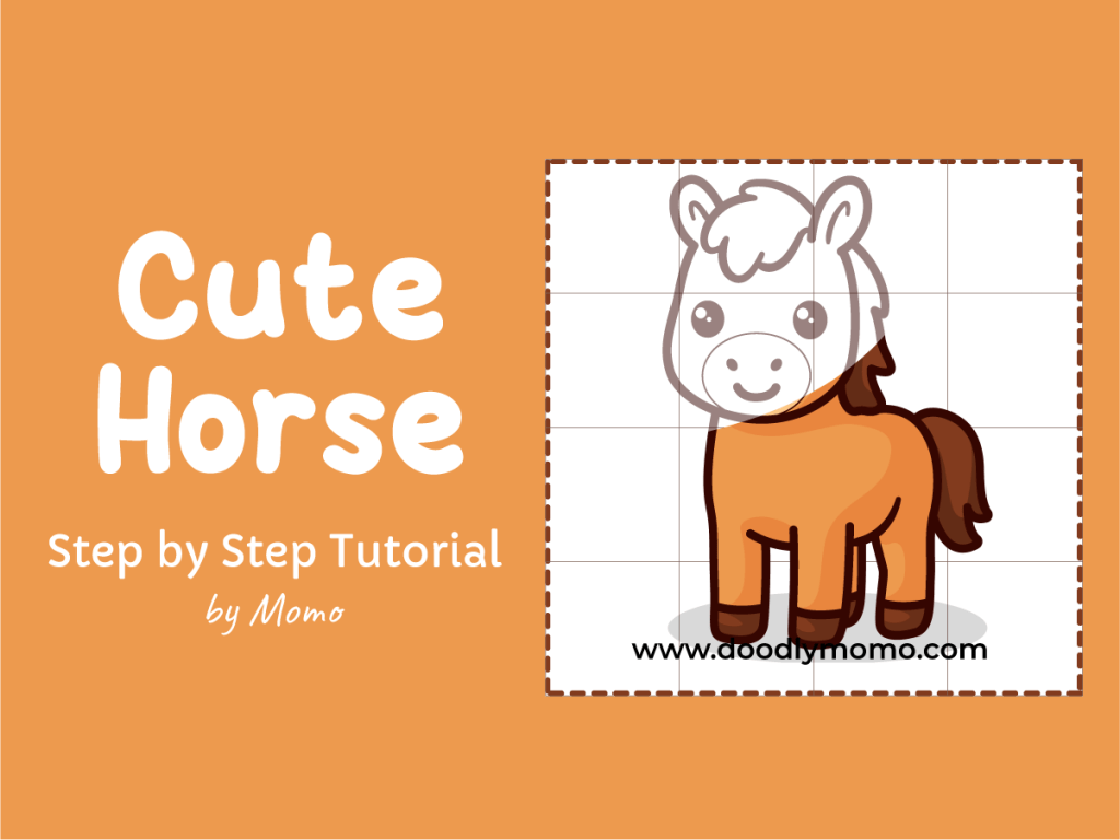Let’s Draw a Cute&nbsp;Horse