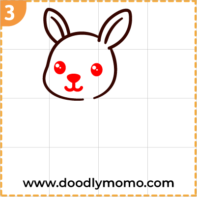 How to draw a cute Kangaroo step (3)
