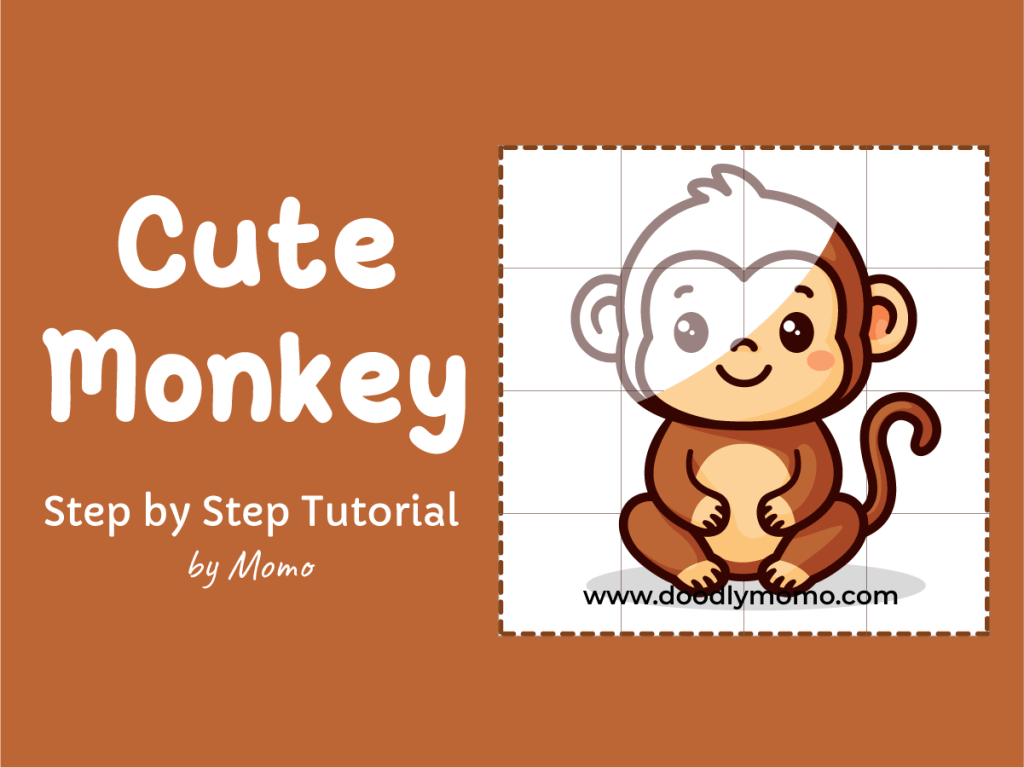 Let’s Draw a Cute&nbsp;Monkey