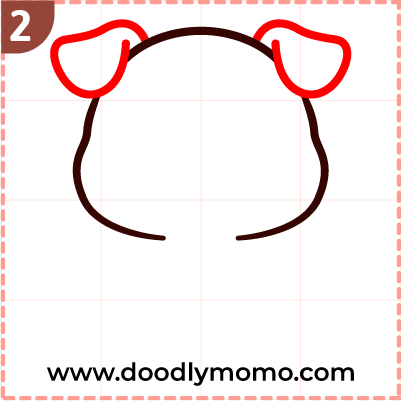 How to draw a cute Pig step by (2)