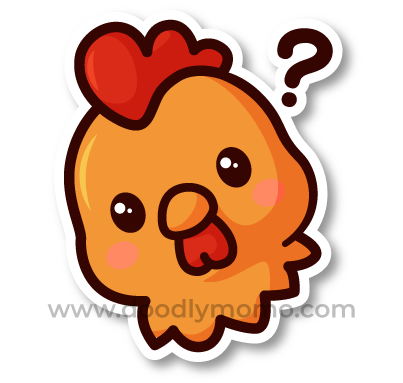 How to draw a cute Rooster step by step Did you know - doodlymomo