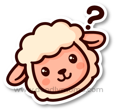 How to draw a cute Sheep step by step How di you know - doodlymomo