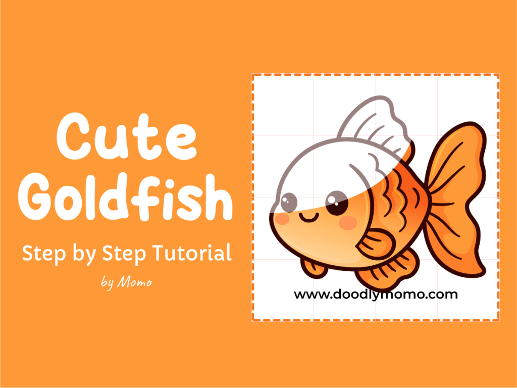 How to Draw a Cute Goldfish: Easy Step by Step Tutorial for Kids