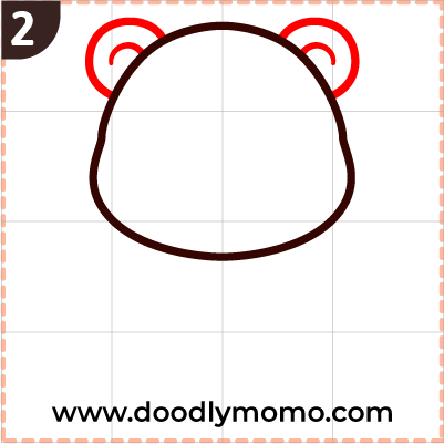 How to draw a cute Panda step (2)