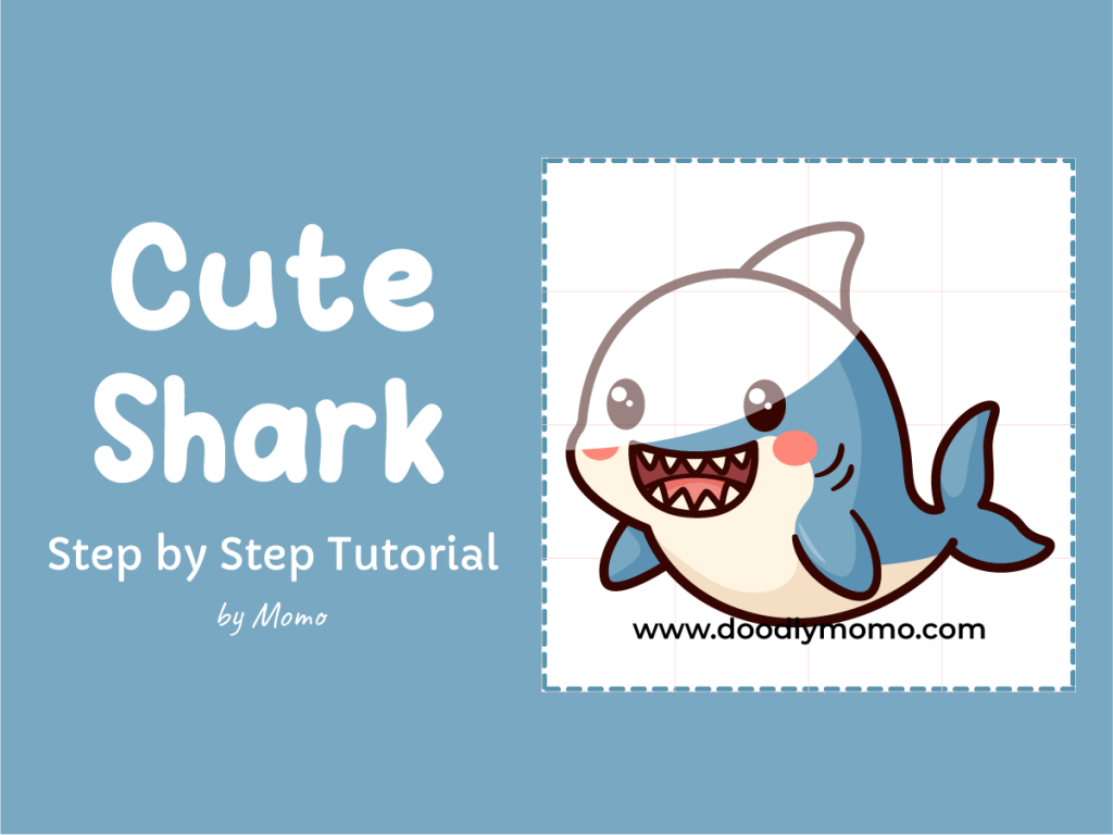 How to Draw a Cute Shark: Easy Step by Step Tutorial for Kids