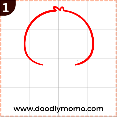 How to draw a cute Sloth step (1)