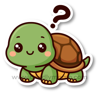 How to draw a cute Turtle step by step Did you know - doodlymomo