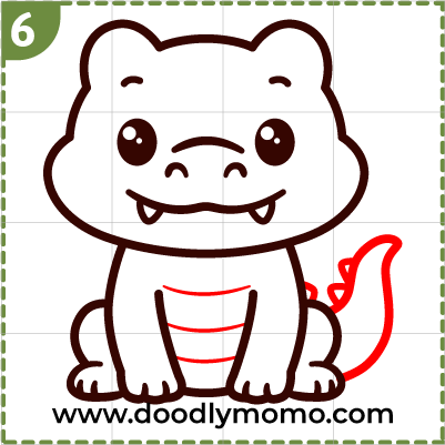 Adding Tail and features to the drawing