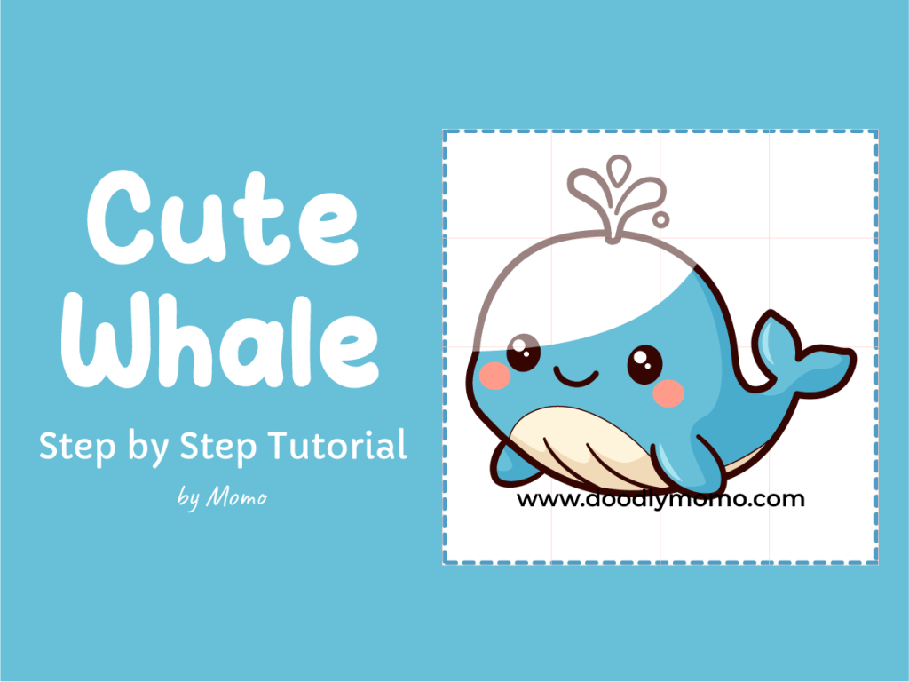 How to Draw a Cute Whale: Easy Step by Step Tutorial for Kids