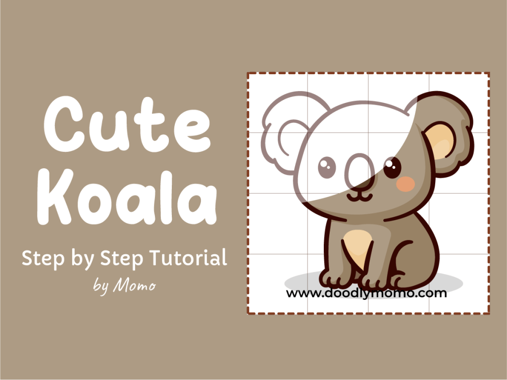 How to Draw a Cute Koala: Easy Step by Step Tutorial for&nbsp;Kids