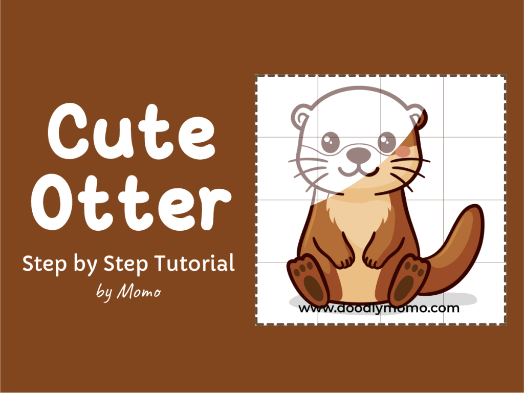 How to Draw a Cute Otter: Easy Step by Step Tutorial for&nbsp;Kids